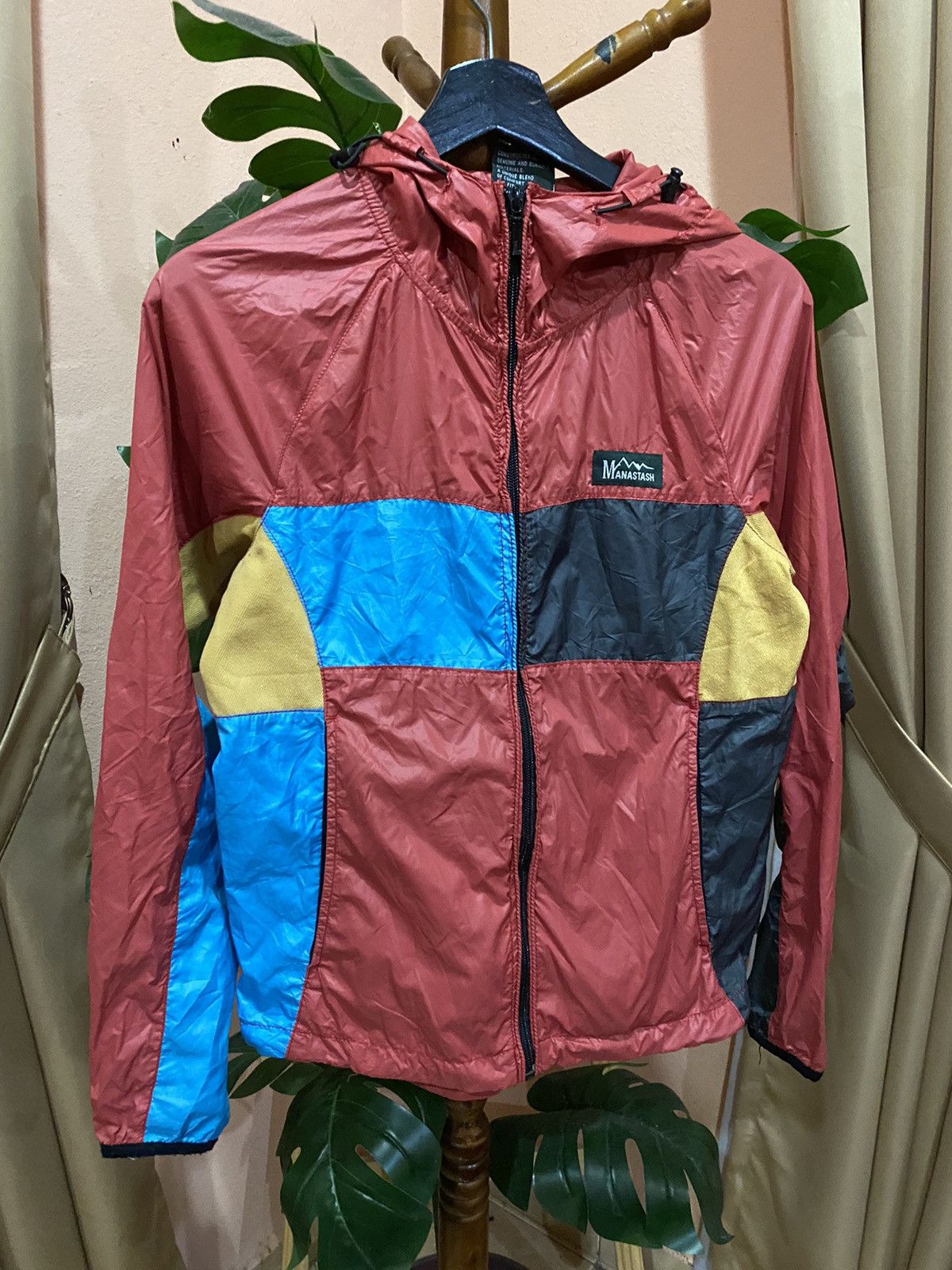 Manastash Manastash Colorblock Hooded Jacket Lightweight Mountain Gear Size XS / US 0-2 / IT 36-38 - 3 Thumbnail