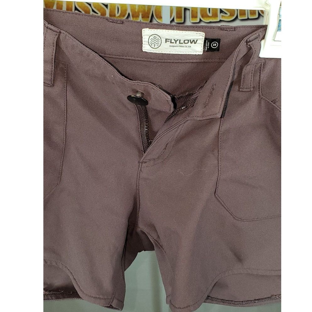 Flylow Flylow Women’s Shorts Brown Plum Size 28 Size 28" / US 6 / IT 42 - 3 Thumbnail