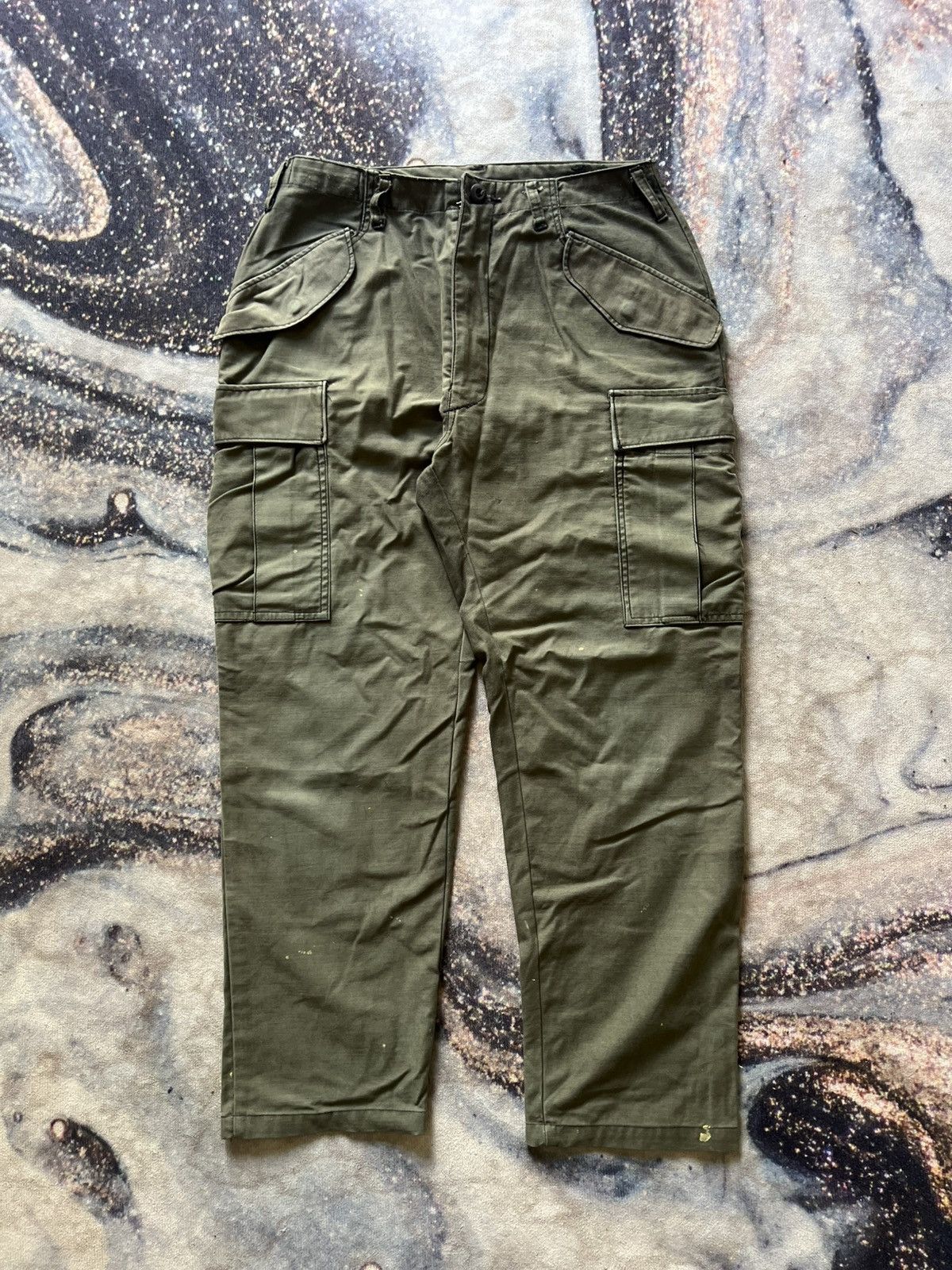 Vintage Vintage US Army field cargo pants Size US 32 / EU 48 - 1 Thumbnail