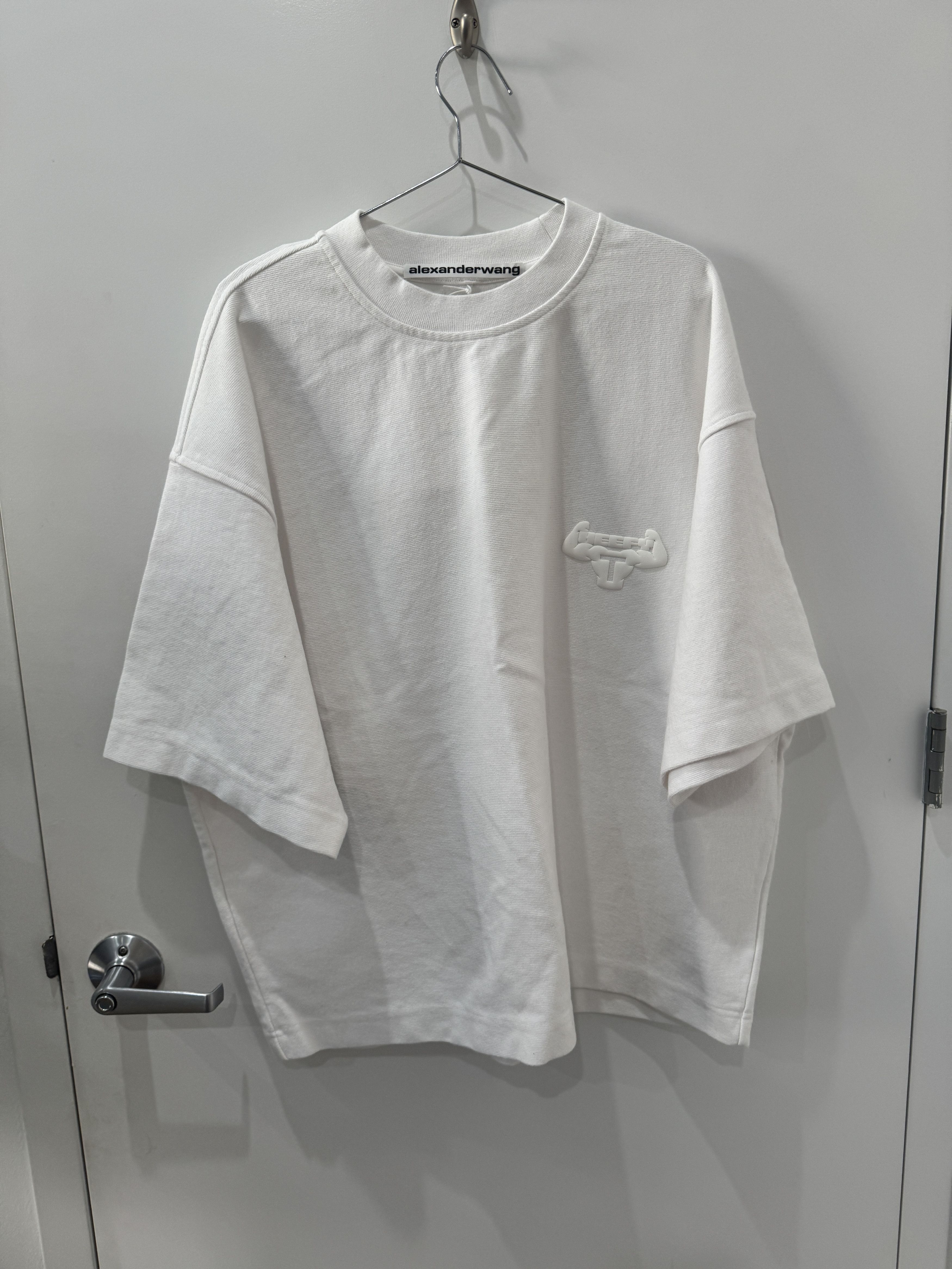 Alexander Wang Beefy Puff Paint T Shirt Size US M / EU 48-50 / 2 - 3 Thumbnail