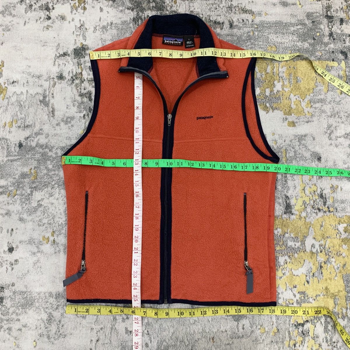Patagonia VINTAGE 1999 PATAGONIA SYNCHILLA USA FLEECE VEST 90s Size US S / EU 44-46 / 1 - 2 Thumbnail