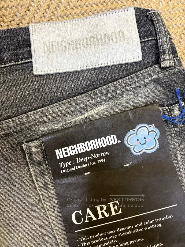 Neighborhood Neighborhood size L 22AW Blue Line Cut King of Denim NBHD Size US 27 - 6 Thumbnail
