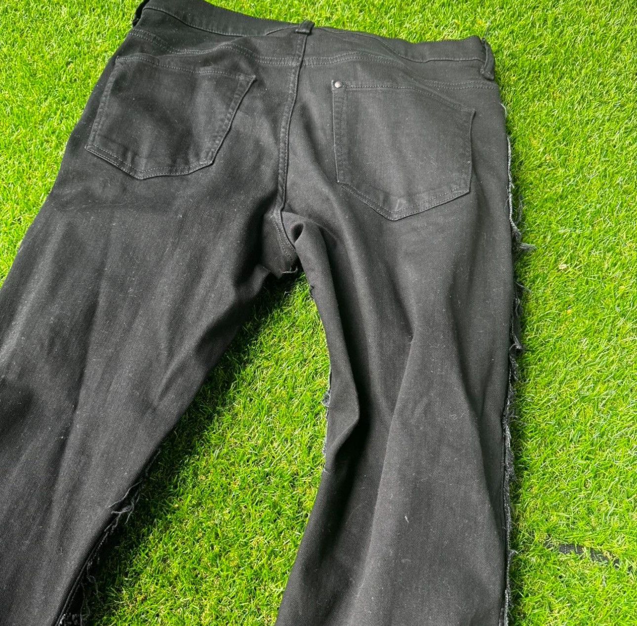 Other Rick Owen’s Inspired Distressed Denim Size US 34 / EU 50 - 4 Thumbnail
