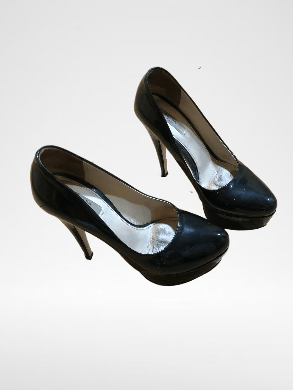 Prada LUXURY Black Heels PRADA Y2K VINTAGE Size US 8.5 / IT 38.5 - 1 Thumbnail