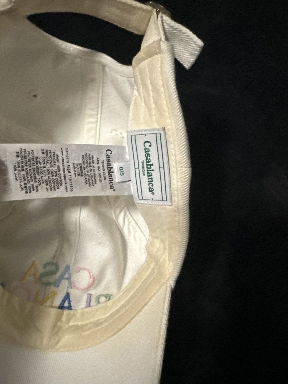 Casablanca Casablanca hat pastel lettering Size ONE SIZE - 4 Thumbnail