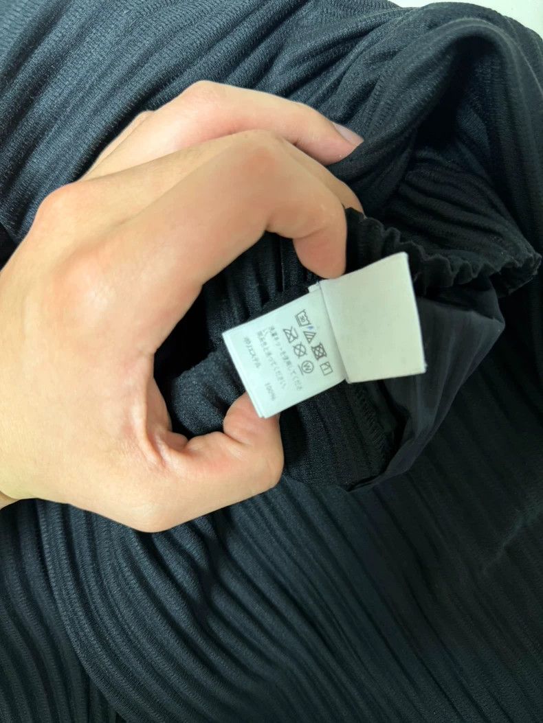 Issey Miyake issey miyake size:3 Black pleated pants 2505-Nextarrow Size US 26 / EU 42 - 3 Thumbnail