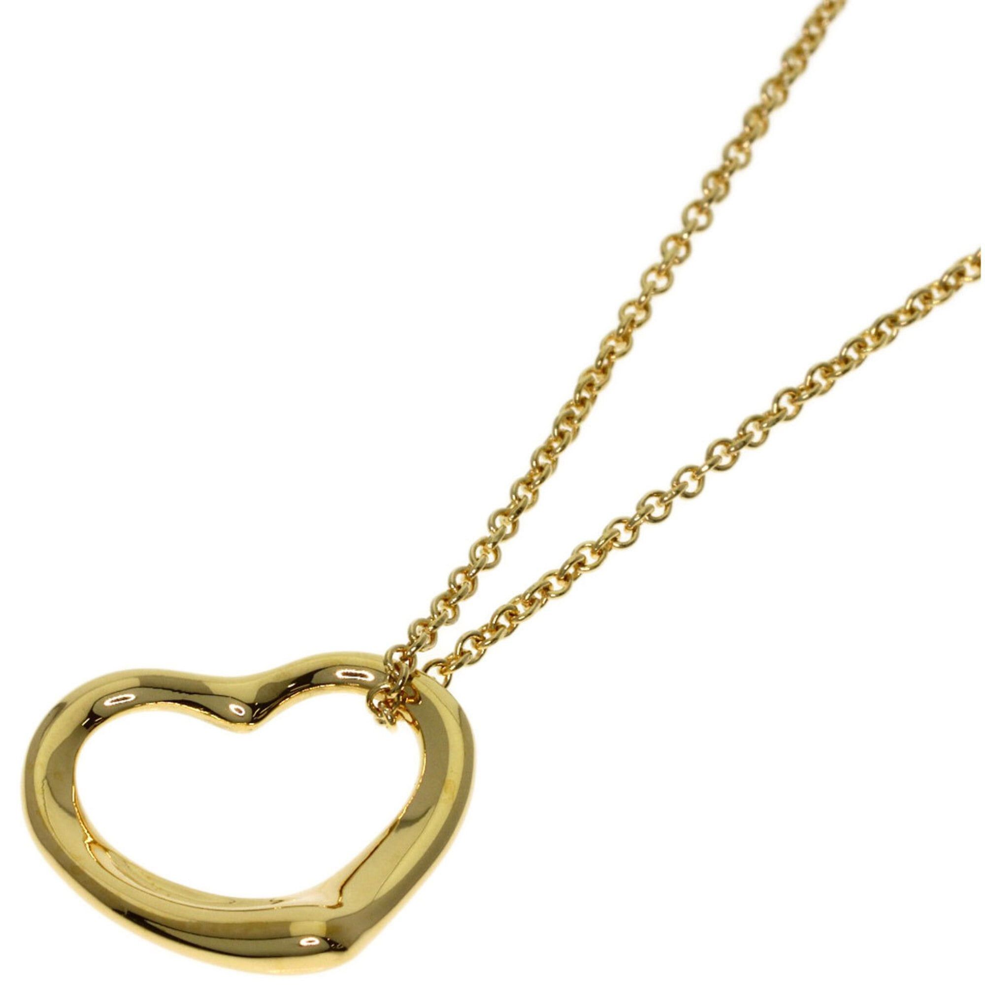 Tiffany & Co. Tiffany & Co. Open Heart Necklace, 18K Yellow Gold, Women's. Size ONE SIZE - 1 Thumbnail