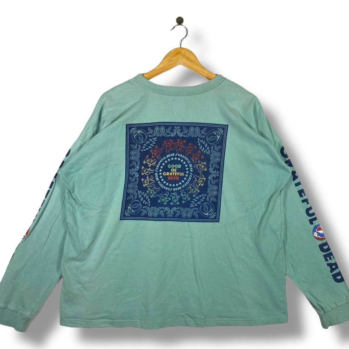 Grateful Dead GRATEFUL DEAD x Kriff Mayer Bandana Graphic Long Sleeve Tee Size US M / EU 48-50 / 2 - 1 Thumbnail