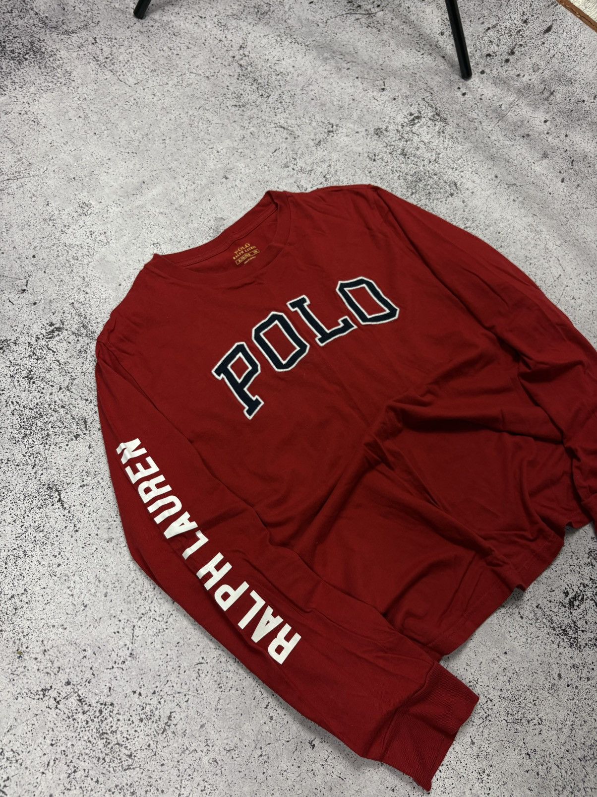 Polo Ralph Lauren Ralph Lauren Club Multiprint Longsleeve Polo Logo shirt Size US XL / EU 56 / 4 - 3 Thumbnail