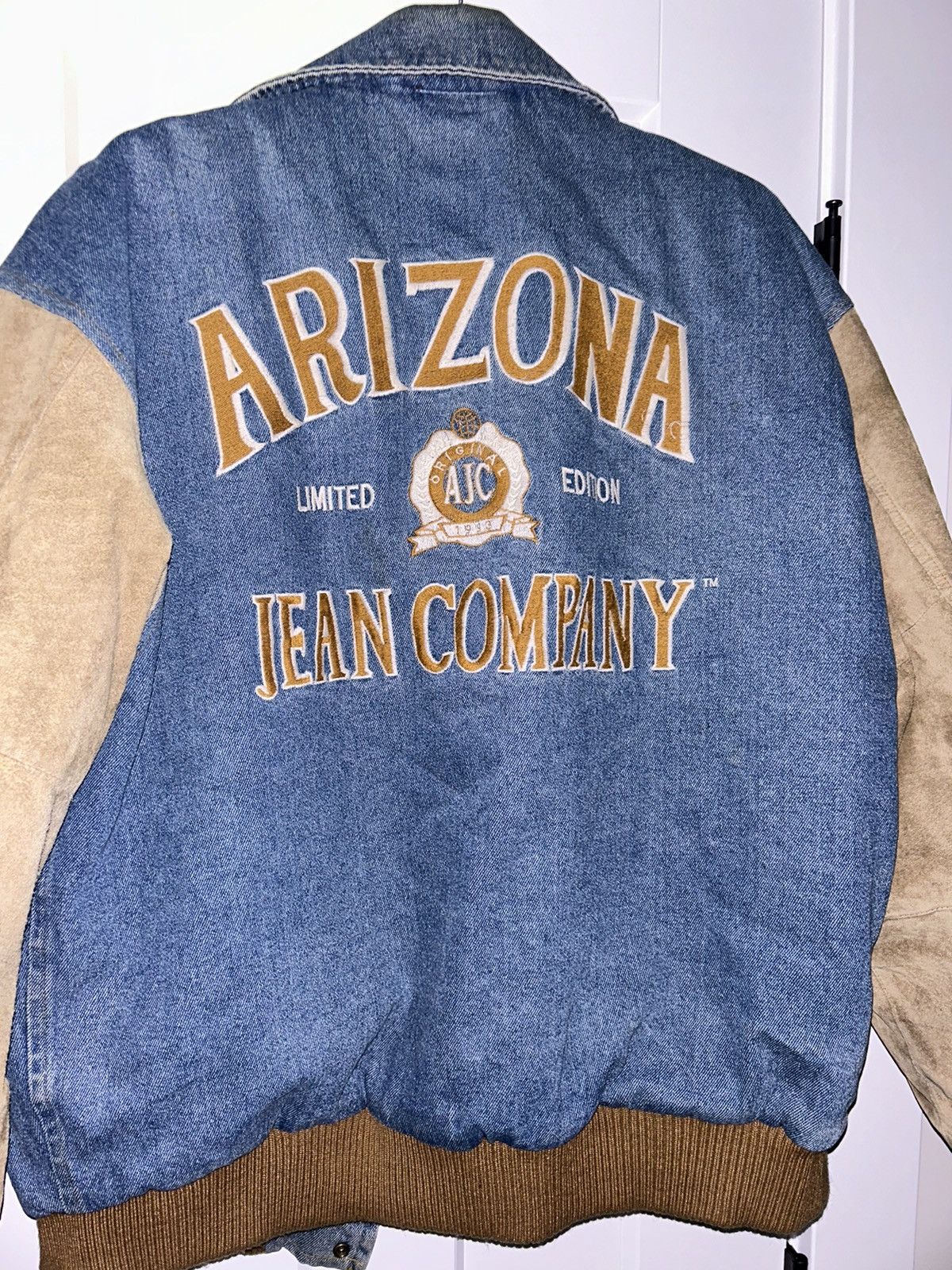 Vintage Vintage Arizona Jean Co Demin Jacket Size US XL / EU 56 / 4 - 6 Thumbnail