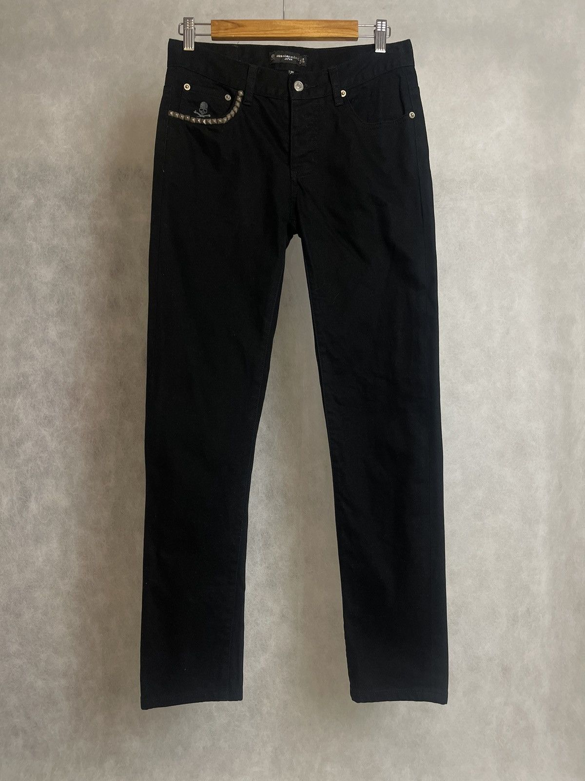 image of Archival Clothing x Hysteric Glamour Hysteric Galmour X Mastermind Black Denim Pants (Size 30)