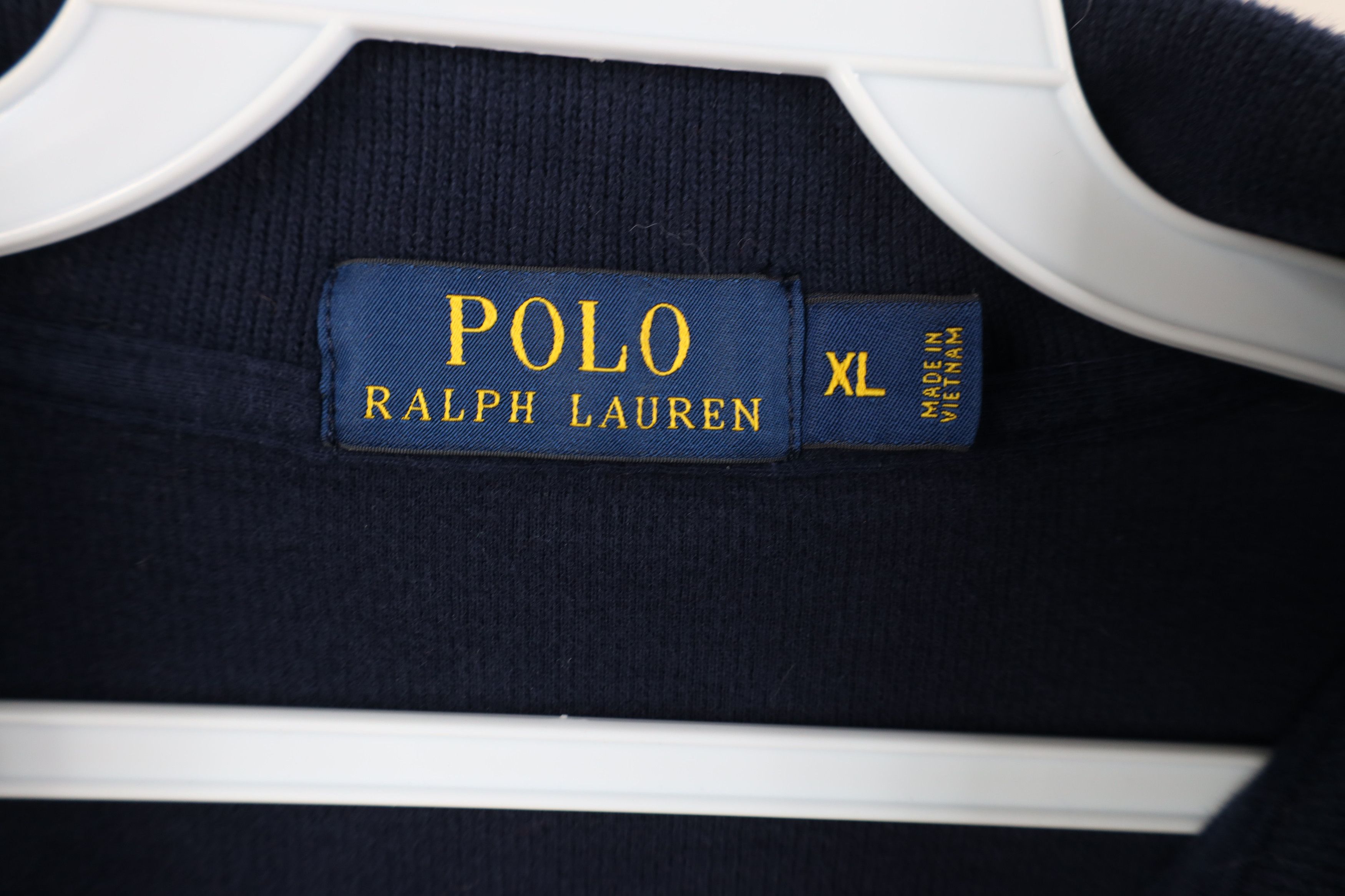 Ralph Lauren Vintage Ralph Lauren Ribbed Knit Half Zip Pullover Sweater Size US XL / EU 56 / 4 - 7 Thumbnail