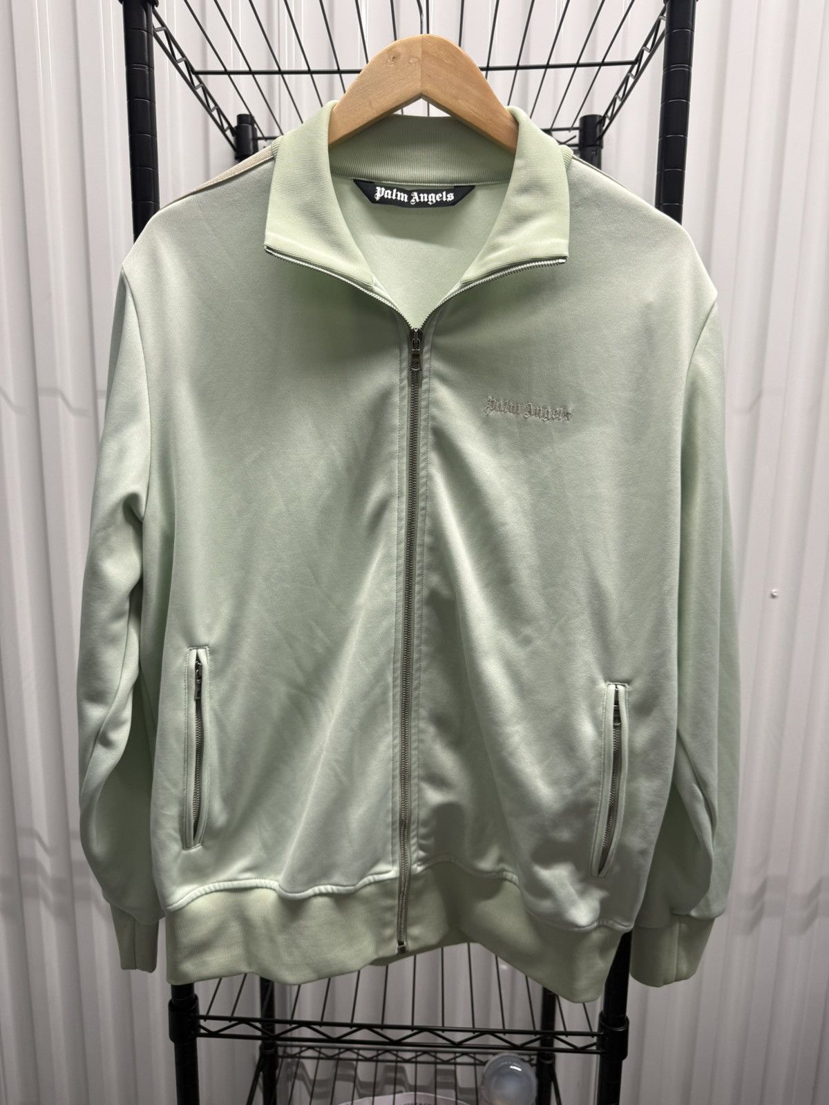 Palm Angels Palm angels Green track jacket Size US XL / EU 56 / 4 - 1 Thumbnail