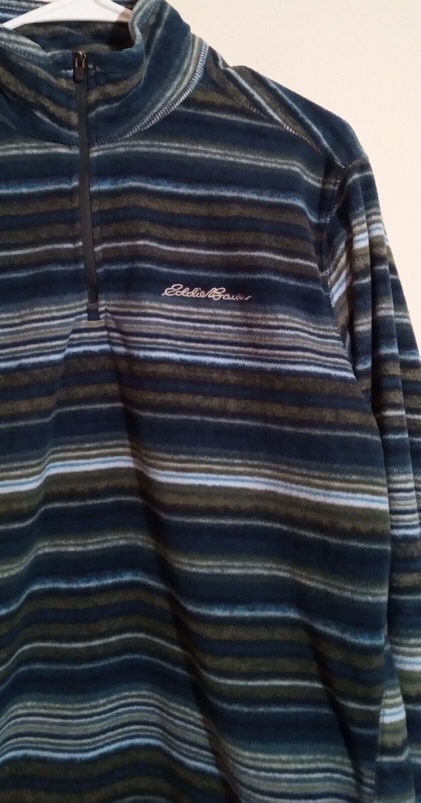 Eddie Bauer Eddie Bauer 1/4 Zip Men's Long Sleeve Size M Green Blue Size US M / EU 48-50 / 2 - 3 Thumbnail