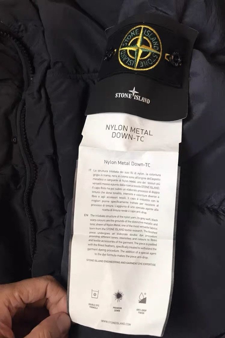STONE ISLAND down jacket ~~