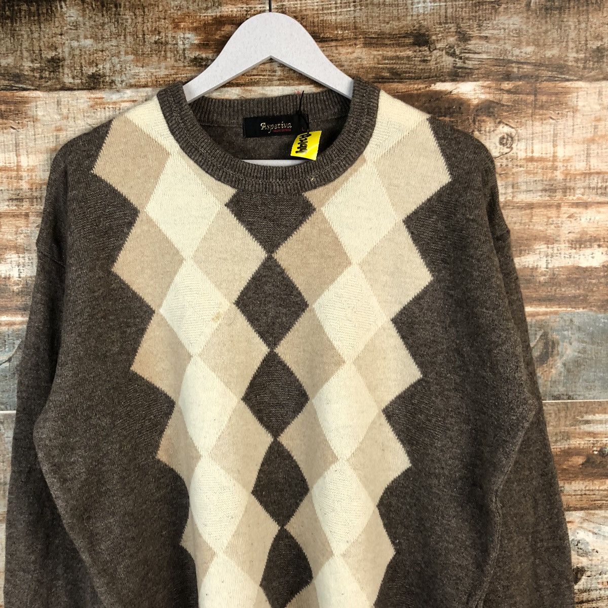 Homespun Knitwear Aspetiva Brown vintage Knitwear #A2199 Size US L / EU 52-54 / 3 - 5 Thumbnail