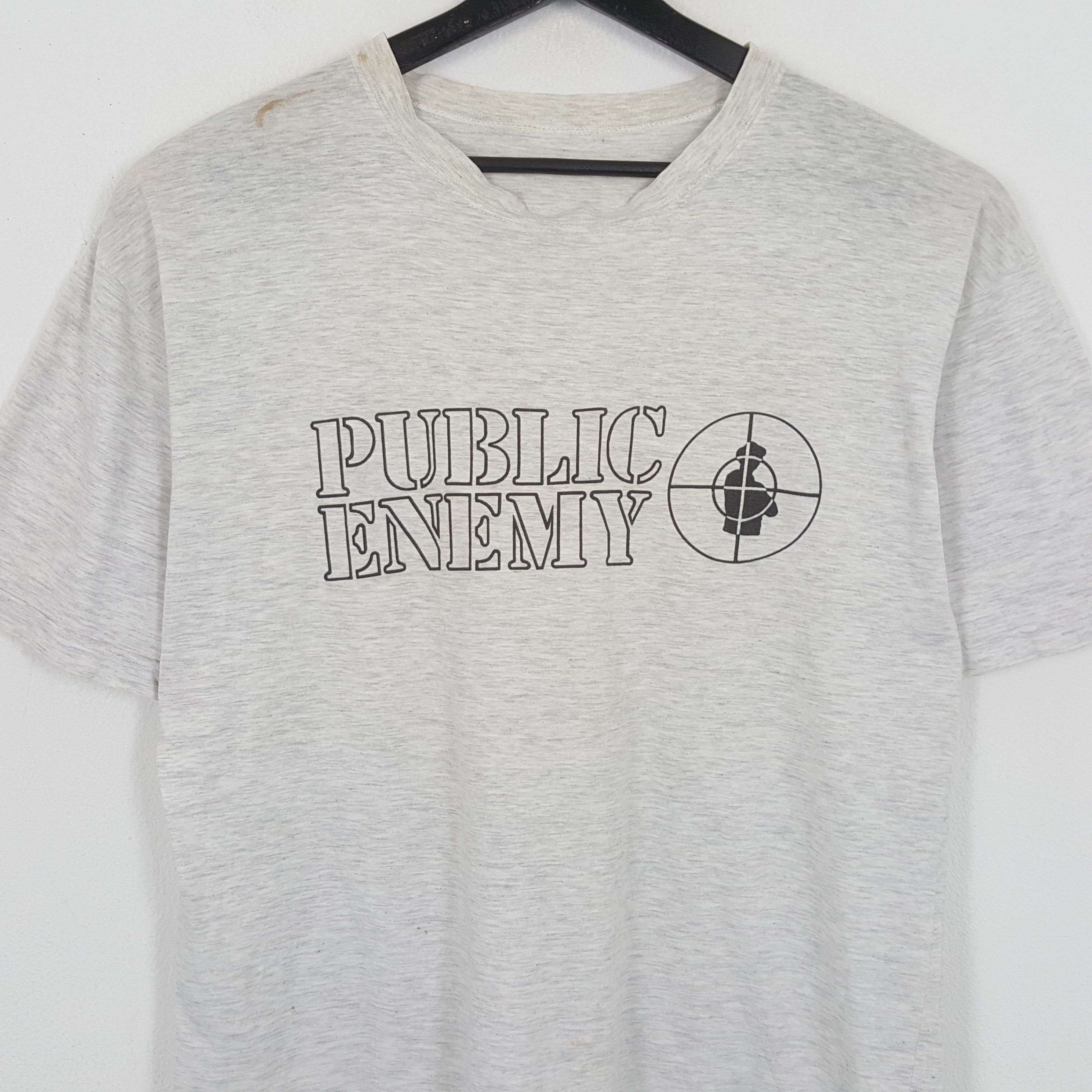 Band Tees × Rap Tees × Vintage PUBLIC ENEMY Rapper Group Music Tshirt Size US L / EU 52-54 / 3 - 2 Thumbnail