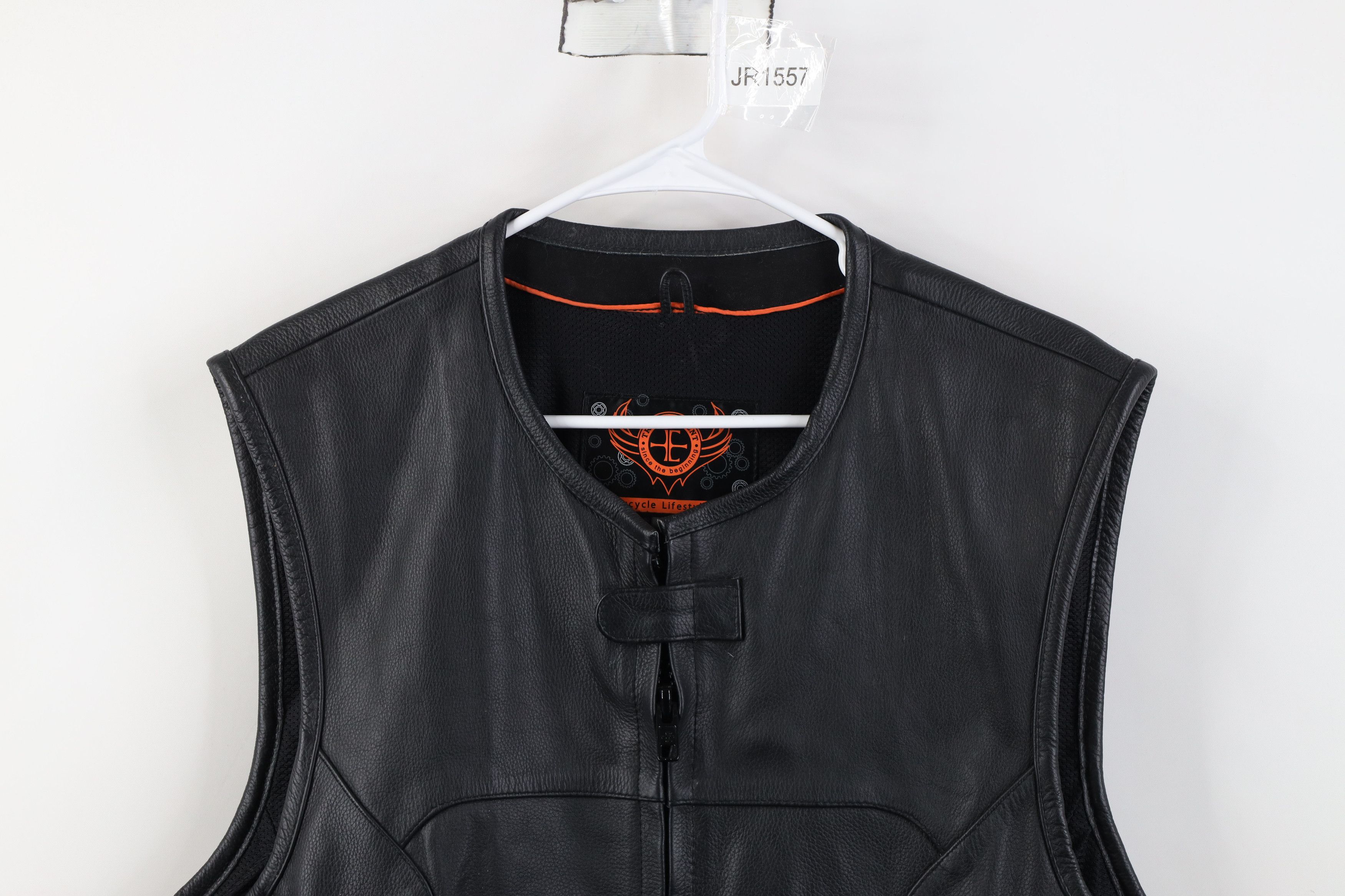 Vintage Vintage Y2K Streetwear Tactical Motorcycle Vest Jacket Size US M / EU 48-50 / 2 - 2 Thumbnail