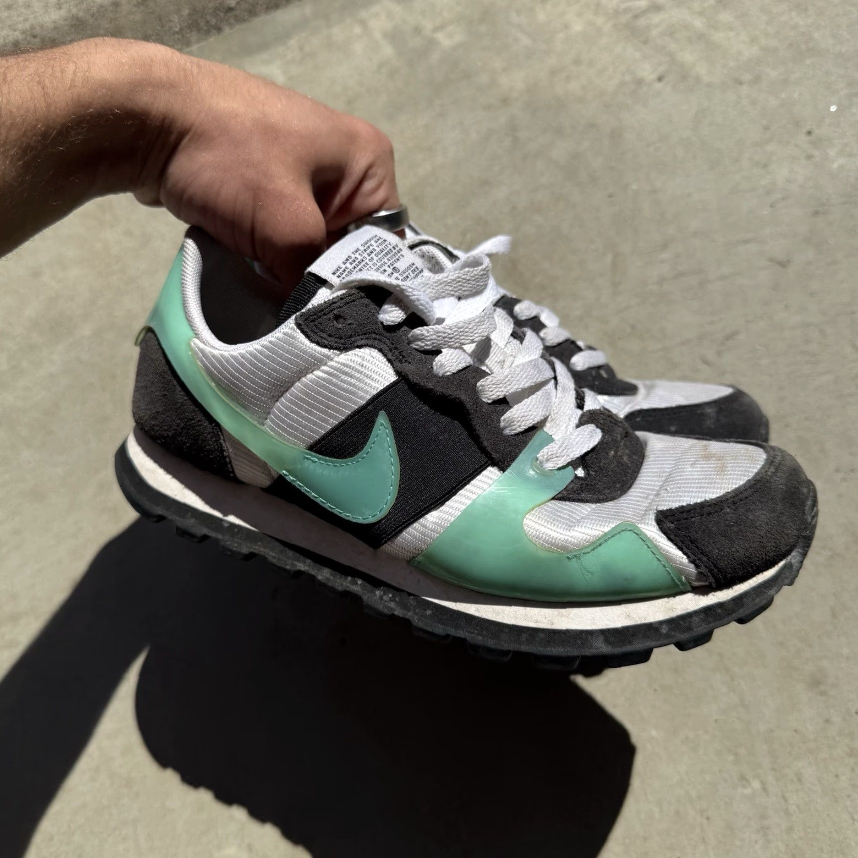 Nike NIKE V-Love OX Sneaker Woman Hyper Jade White AR4269-100 Size 7 Womens Sneakers Size US 5 / IT 35 - 2 Thumbnail