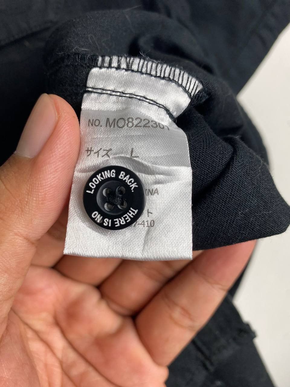 Japanese Brand ills garment workers shirt herringbone nice design Size US L / EU 52-54 / 3 - 6 Thumbnail