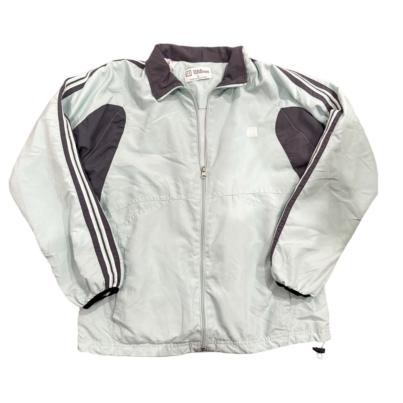 Wilson Wilson Vintage Tracksuit Full Zip Up Jacket in Mint, Size S Size S / US 4 / IT 40 - 1 Thumbnail