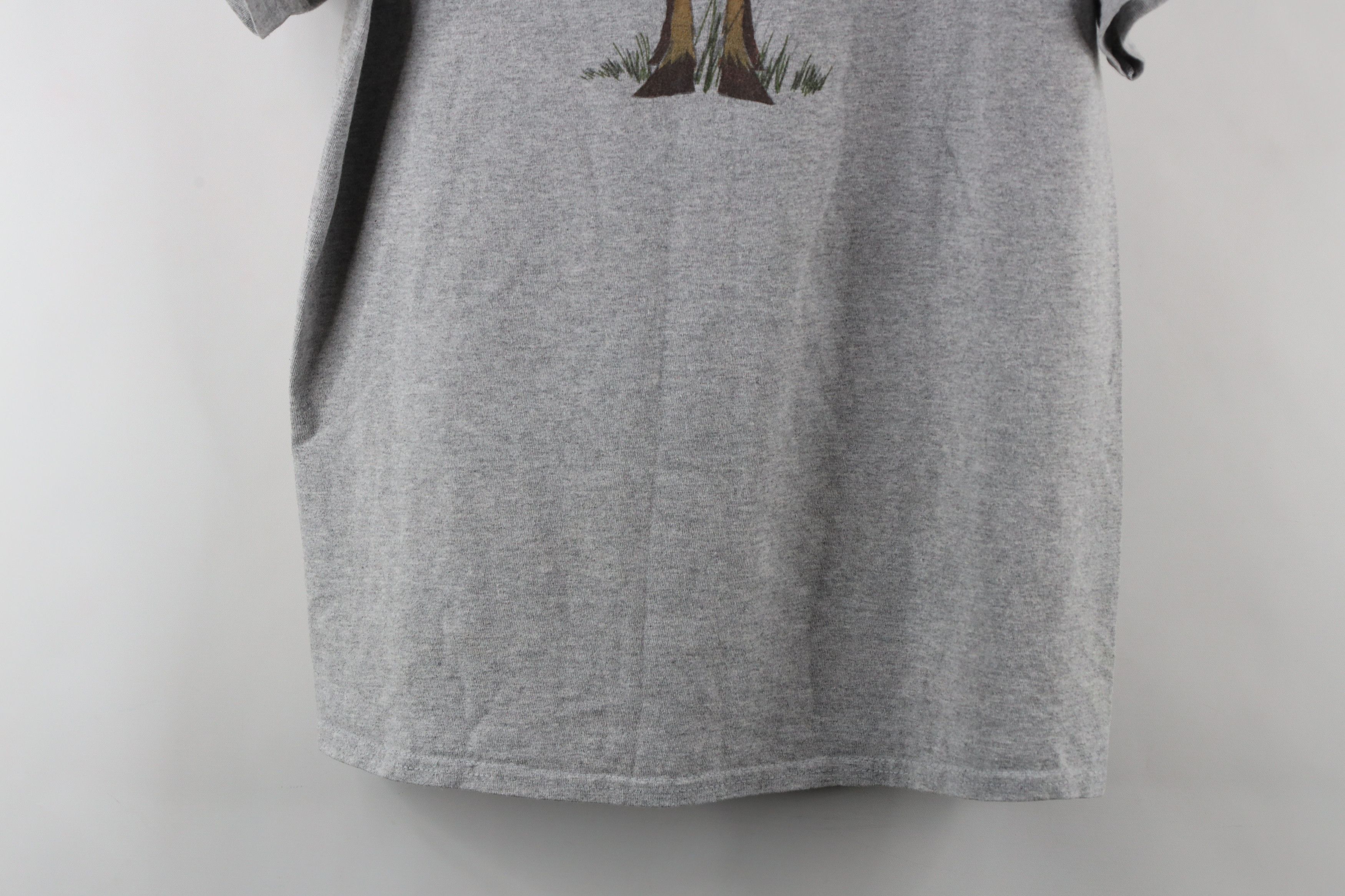 Vintage Vintage 90s Streetwear Out Alaska Moose Short Sleeve T-Shirt Size US S / EU 44-46 / 1 - 10 Thumbnail