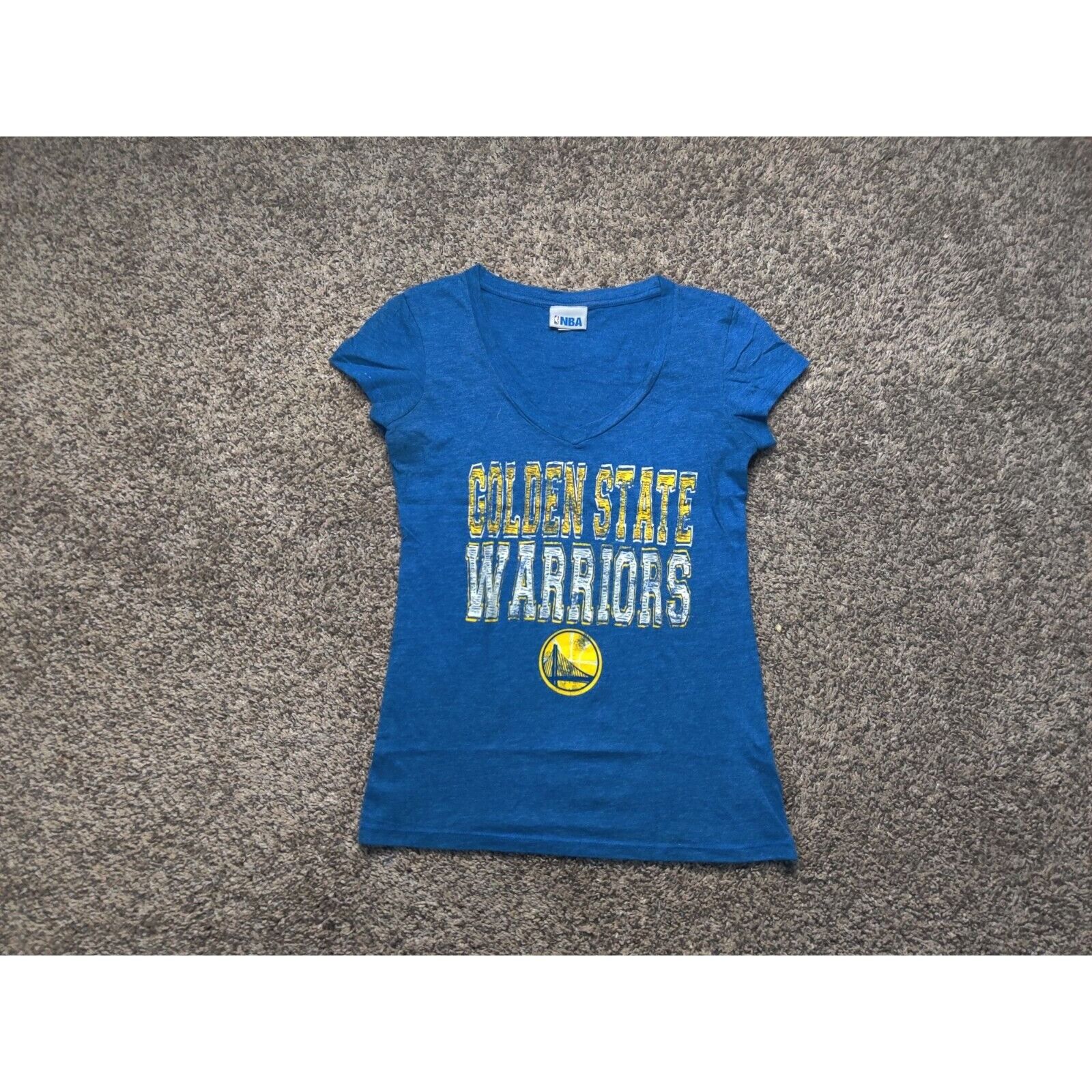 NBA Golden State Warriors Basketball Shirt Adult Womens Small Size S / US 4 / IT 40 - 1 Thumbnail
