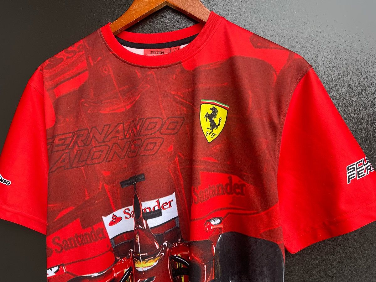 Ferrari Scuderia Ferrari Formula 1 T-Shirt Fernando Alonso Jersey —S Size US S / EU 44-46 / 1 - 4 Thumbnail