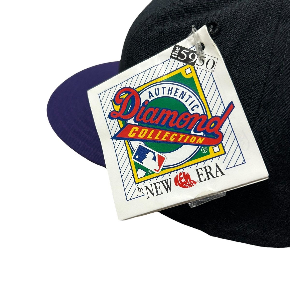 Other DEADSTOCK 90s TAMPA BAY DEVIL RAYS NEW ERA 5950 HAT Sz 7 1/2 Size ONE SIZE - 4 Thumbnail