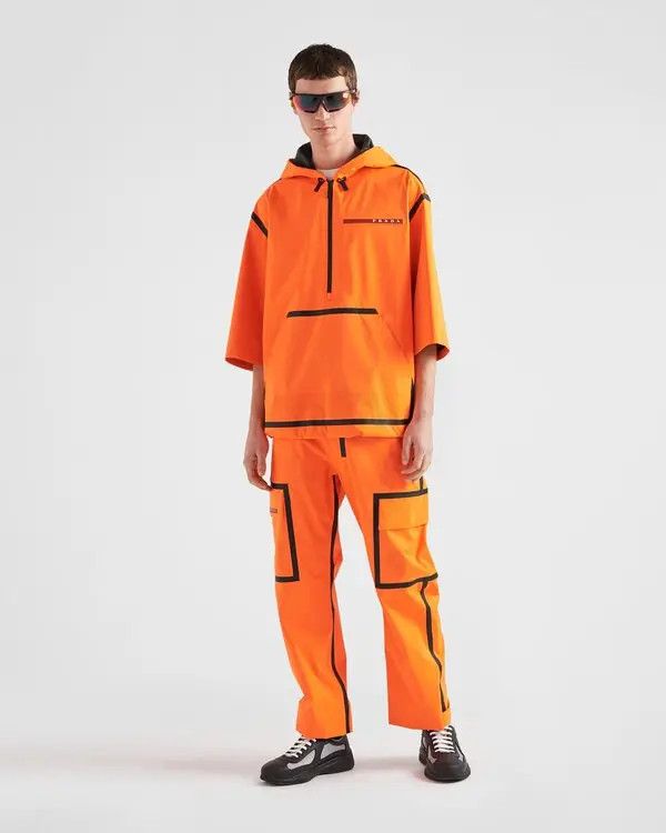 Prada o1bcso1str1025 Short-Sleeve Extreme Tex Light Hooded Shirt Size US S / EU 44-46 / 1 - 2 Thumbnail