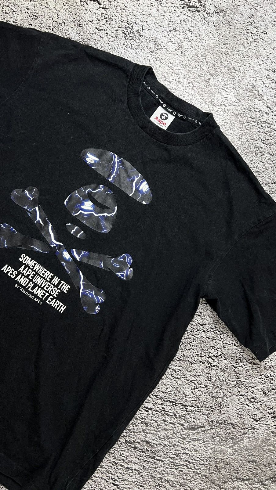 Aape BAPE a Bathing Ape AAPE UNVS skulls t shirt Size US M / EU 48-50 / 2 - 2 Thumbnail