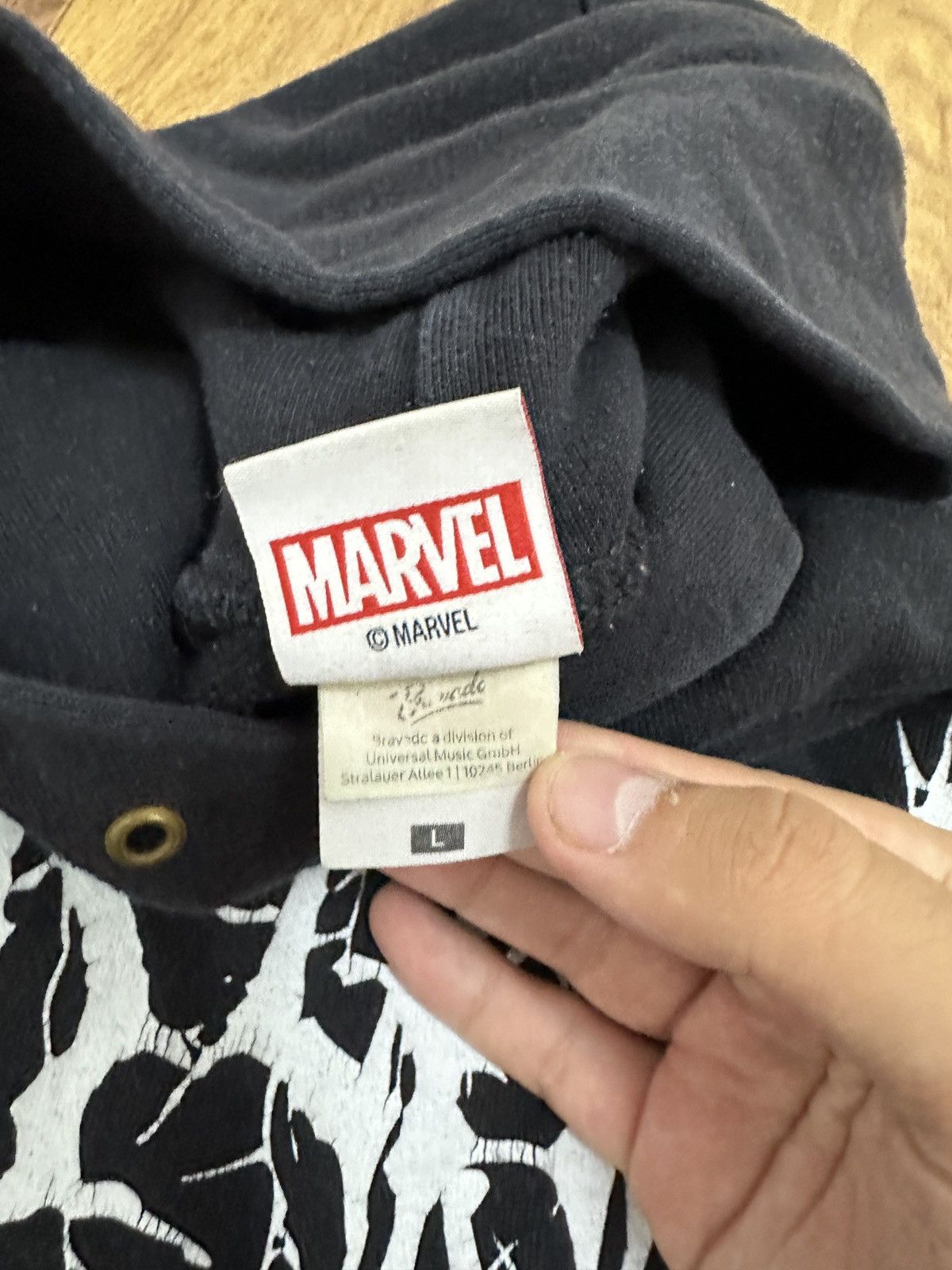 Marvel Comics Rare Punk Crazy Wild Groot Rave Y2k Hoodie Baggy Japan Stule Size US L / EU 52-54 / 3 - 4 Thumbnail