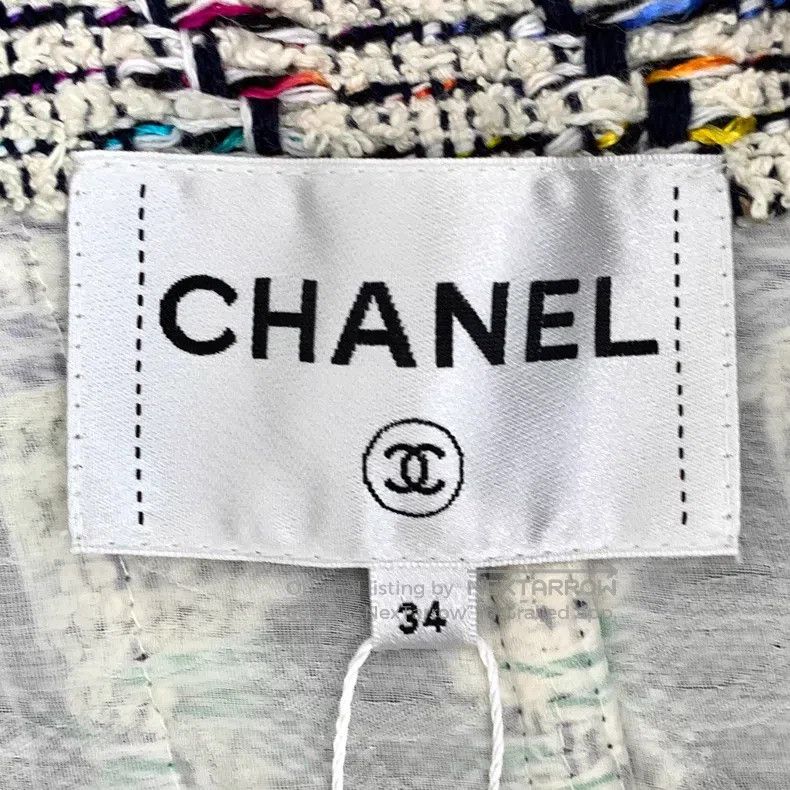 Chanel Chanel Data Centre Series Colour-blocked Velcro Cotton Lap Size XXS / US 00 / IT 34 - 6 Thumbnail