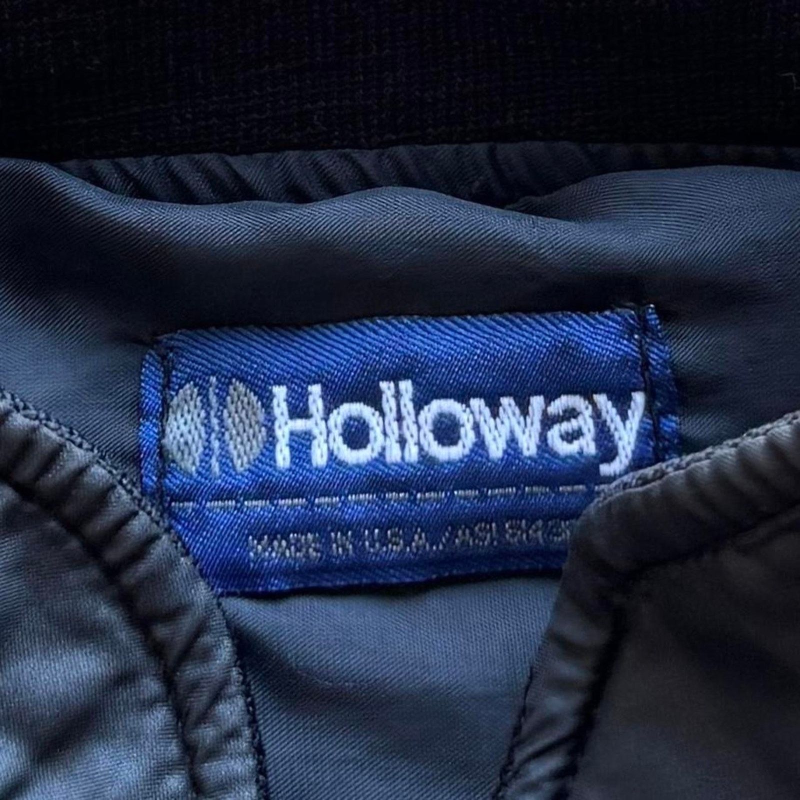 Holloway × Vintage Vintage 90s Bomber Jacket Made In USA Size US XL / EU 56 / 4 - 5 Thumbnail