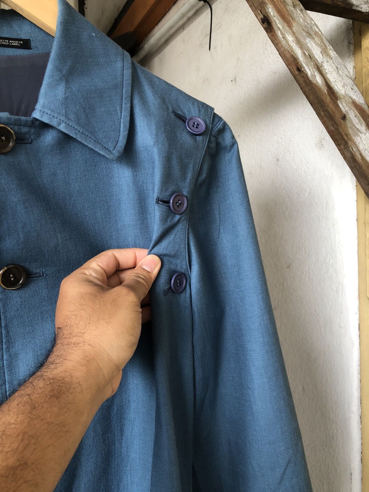 Yohji Yamamoto Vintage Yohji Yamamoto 2 in 1 Long Coat Size US S / EU 44-46 / 1 - 10 Thumbnail