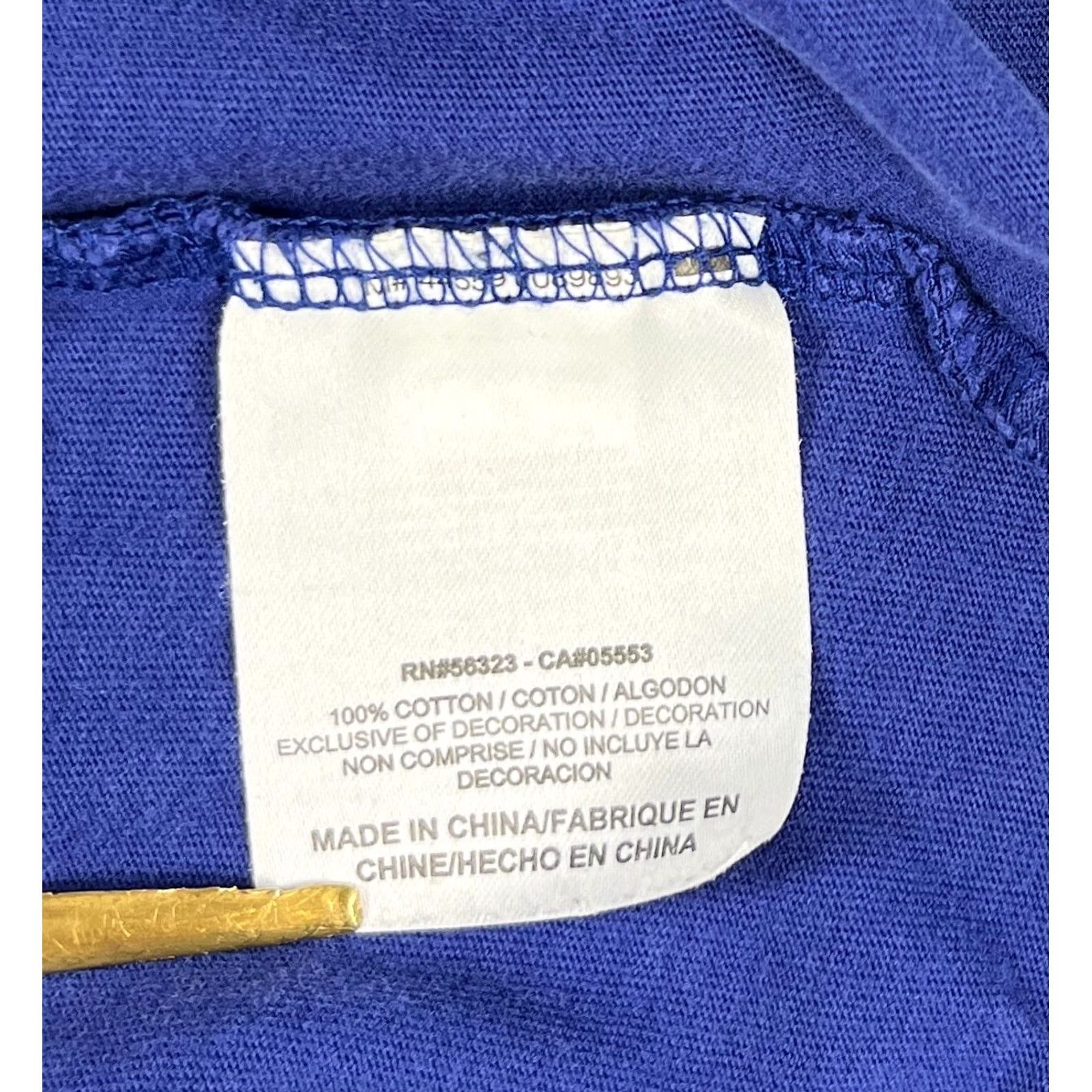 Nike Nike Air T-Shirt Mens XL Blue 2013 559406-433 Cotton Crew Neck Short Sleeve Size US XL / EU 56 / 4 - 6 Thumbnail