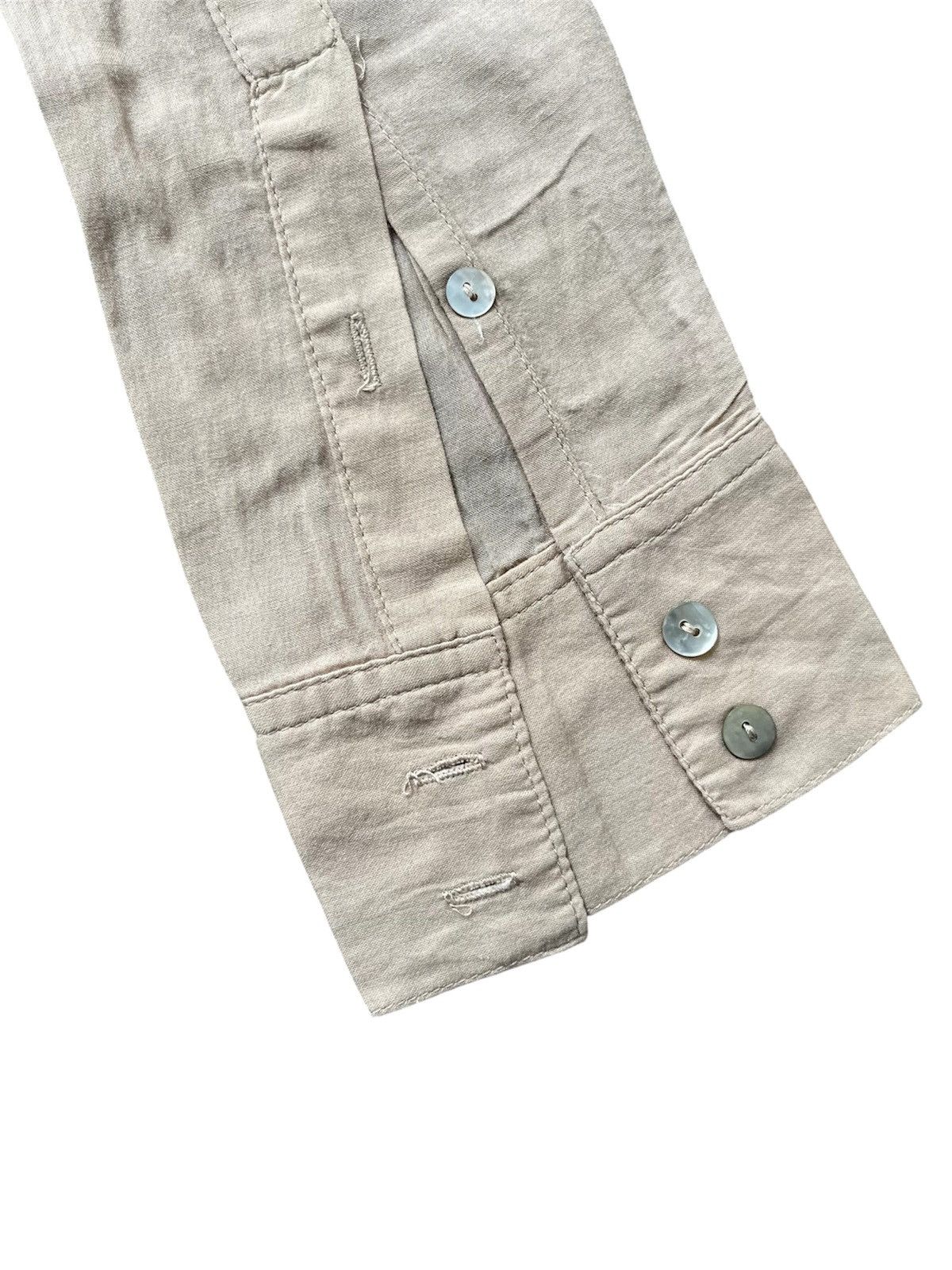 Japanese Brand 2000s Japanese Archive Goa Linen Shirt Size M / US 6-8 / IT 42-44 - 5 Thumbnail