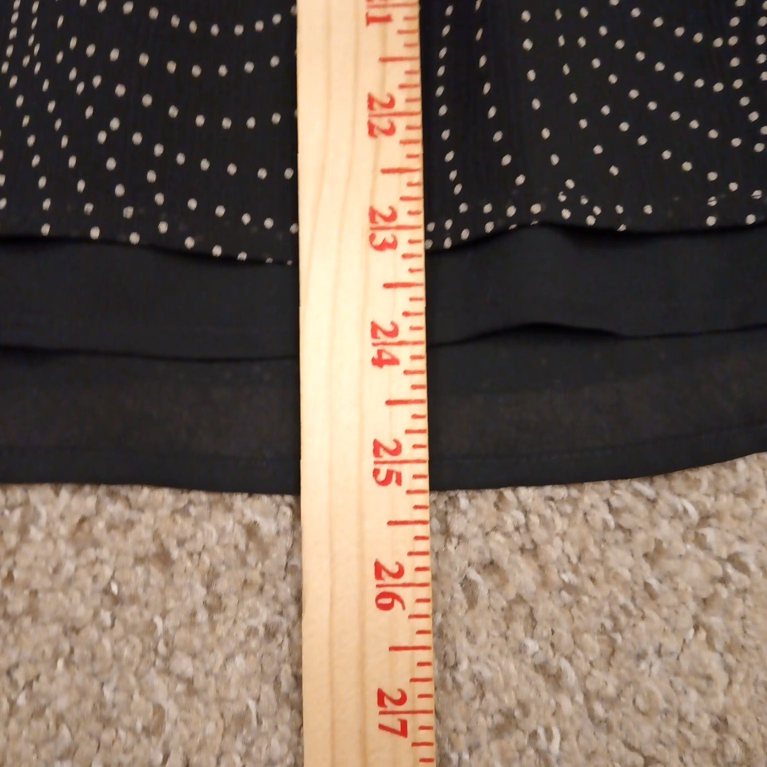 Geoffrey Beene Geoffrey Beene Skirt Women Knee Length A-Line Black Geometric Pleated Lined Size 4 Size 27" / US 4 / IT 40 - 5 Thumbnail
