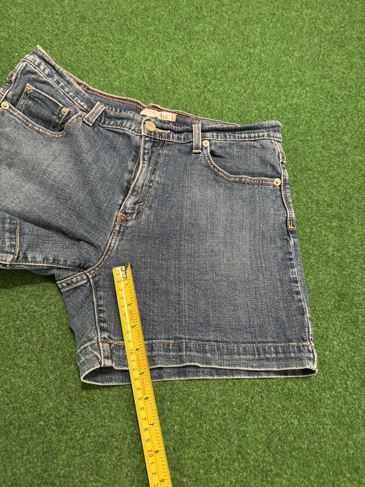 Levi's Levis 515 Womens 12 Jorts Vintage Y2K 5” Denim Shorts Size 34" / US 12 / IT 48 - 5 Thumbnail