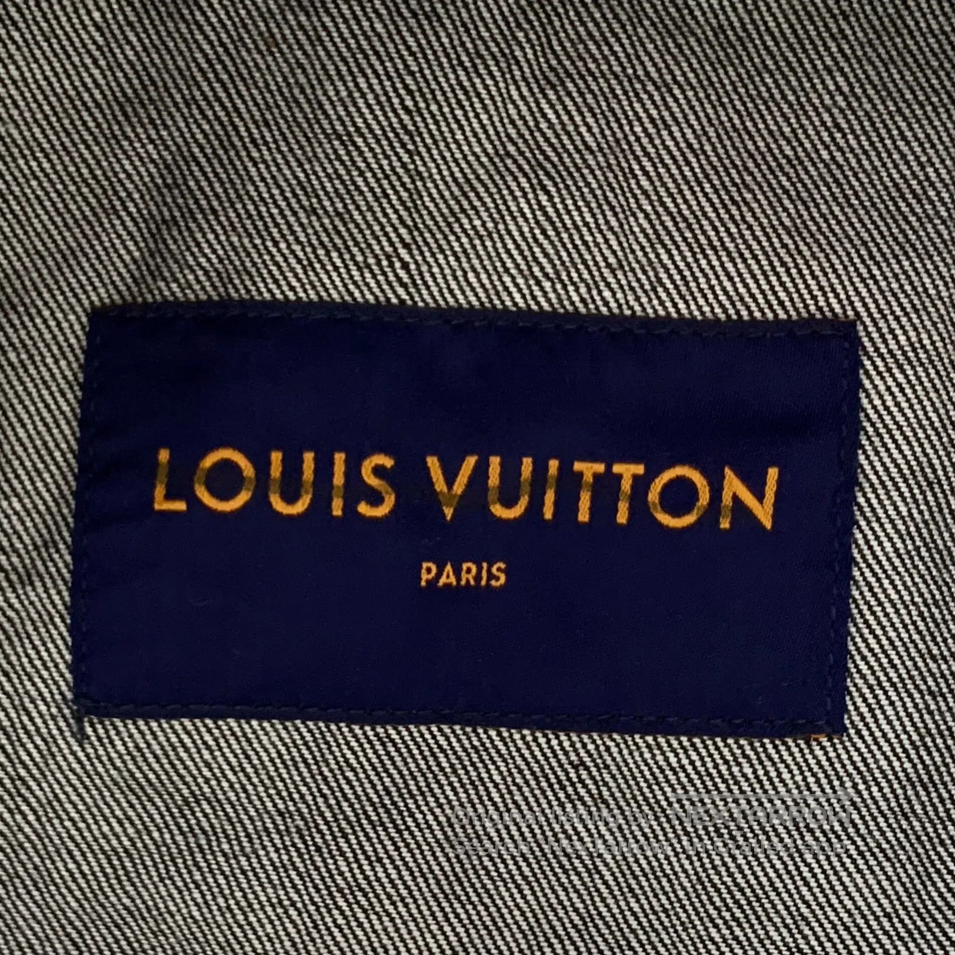Louis Vuitton Louis Vuitton Black Pocket Tie Cotton Turn-down Collar Sin Size US M / EU 48-50 / 2 - 6 Thumbnail
