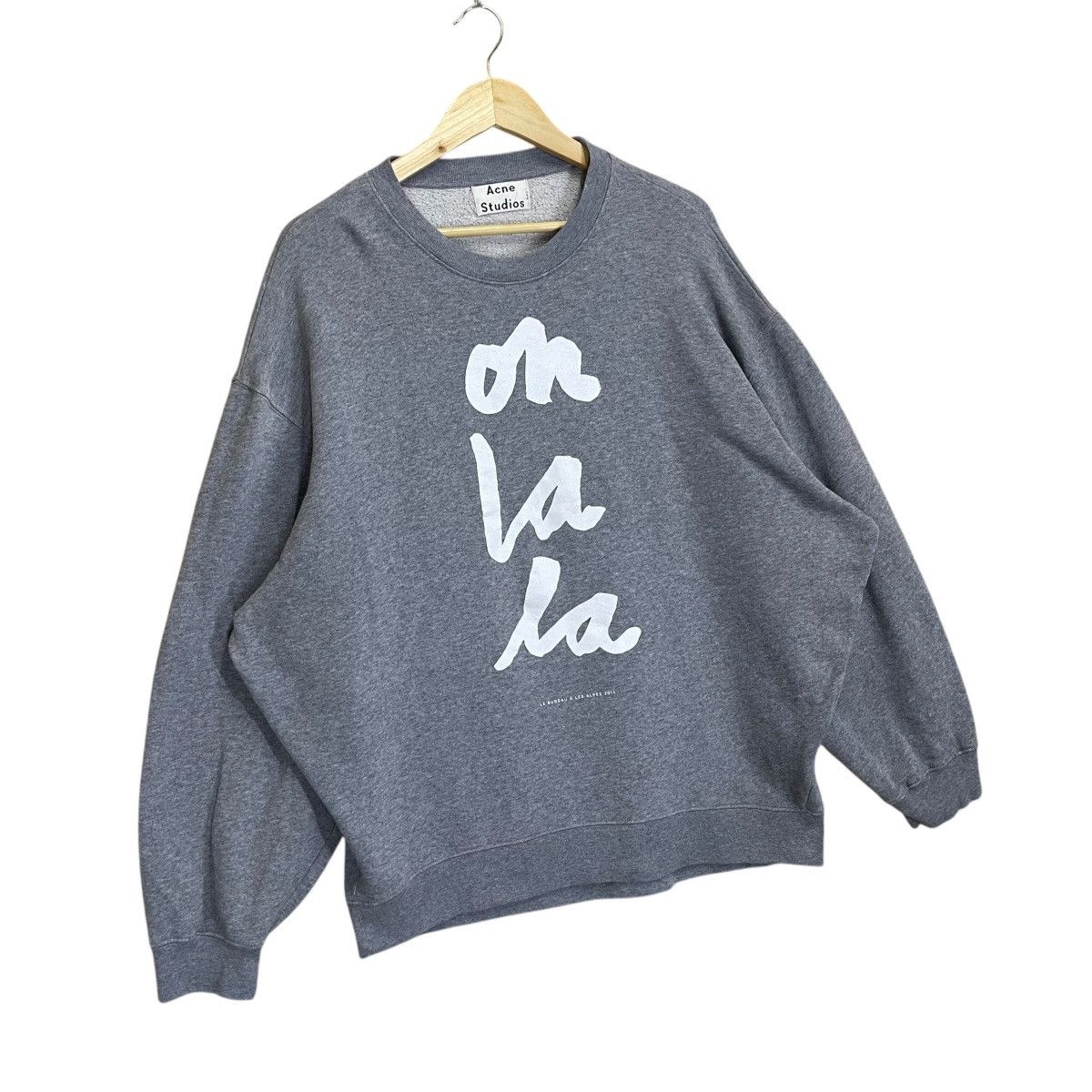 Acne Studios SS14 ACNE STUDIOS BIG LOGO CREWNECK SWEATSHIRT Size US XL / EU 56 / 4 - 2 Thumbnail