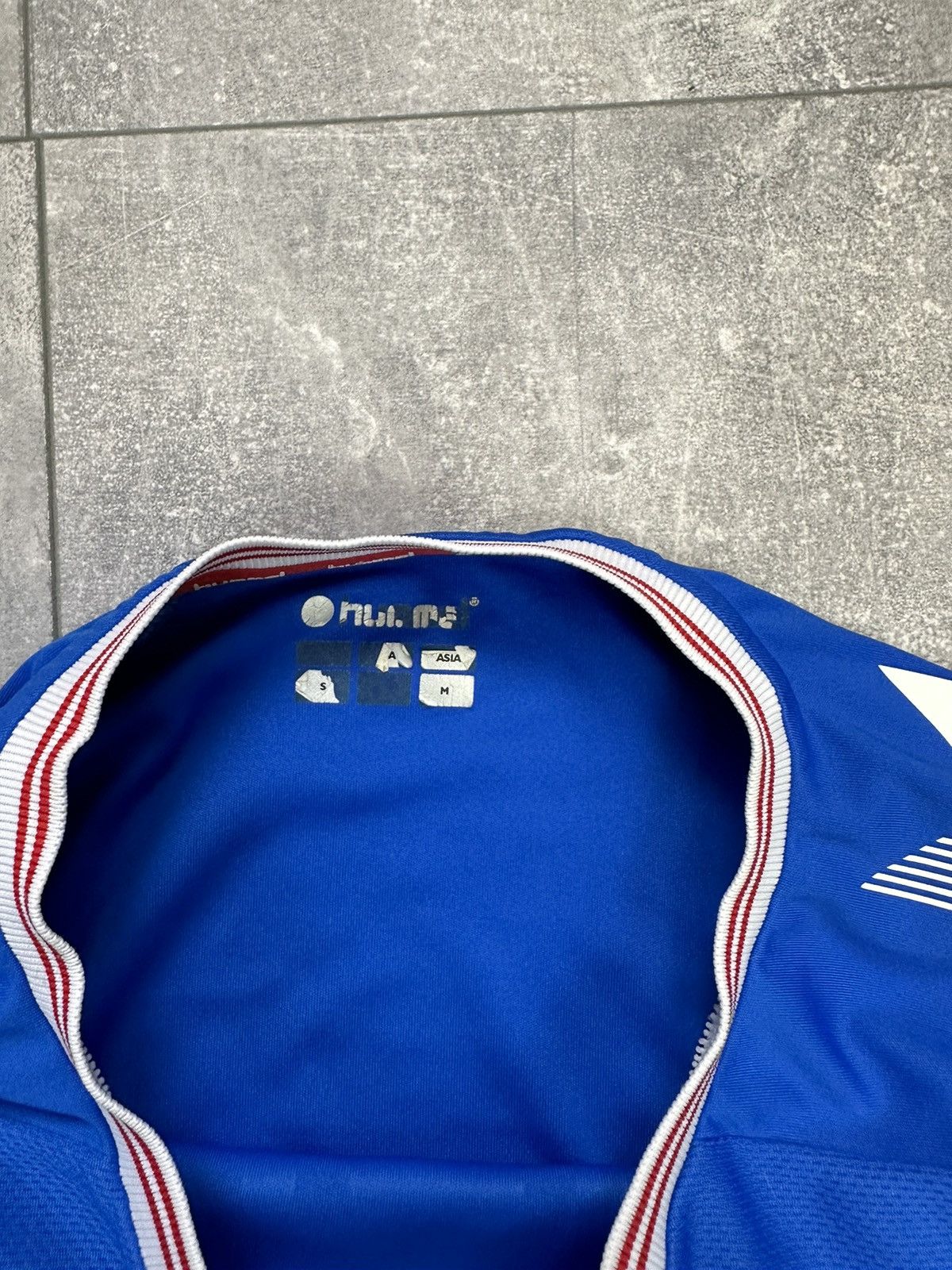 Hummel × Vintage Men’s Hummel Rangers football soccer shit jersey Size US S / EU 44-46 / 1 - 10 Thumbnail
