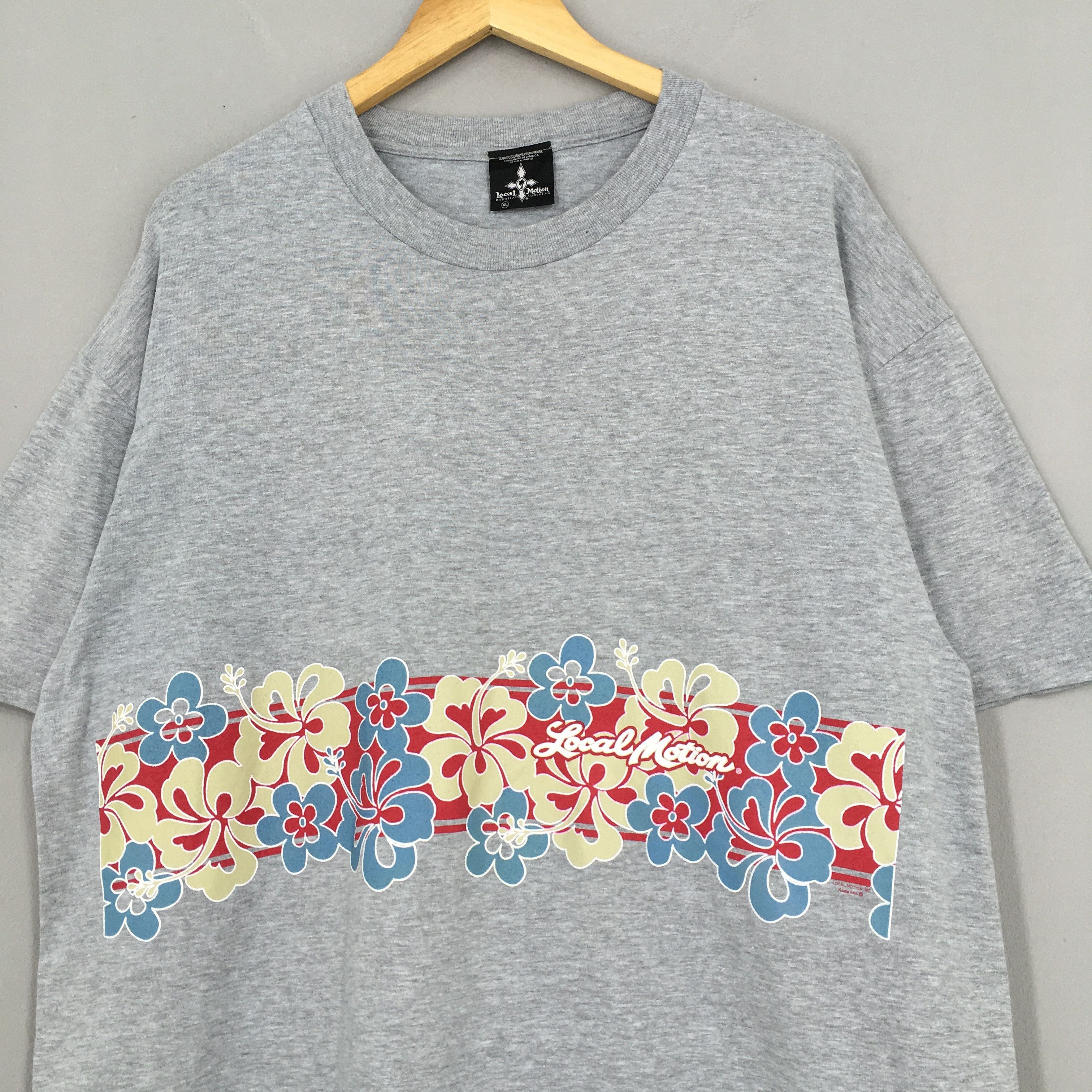 Other Vintage 80's Local Motion Hawaii Surf Gray Tshirt XLarge Size US XL / EU 56 / 4 - 2 Thumbnail