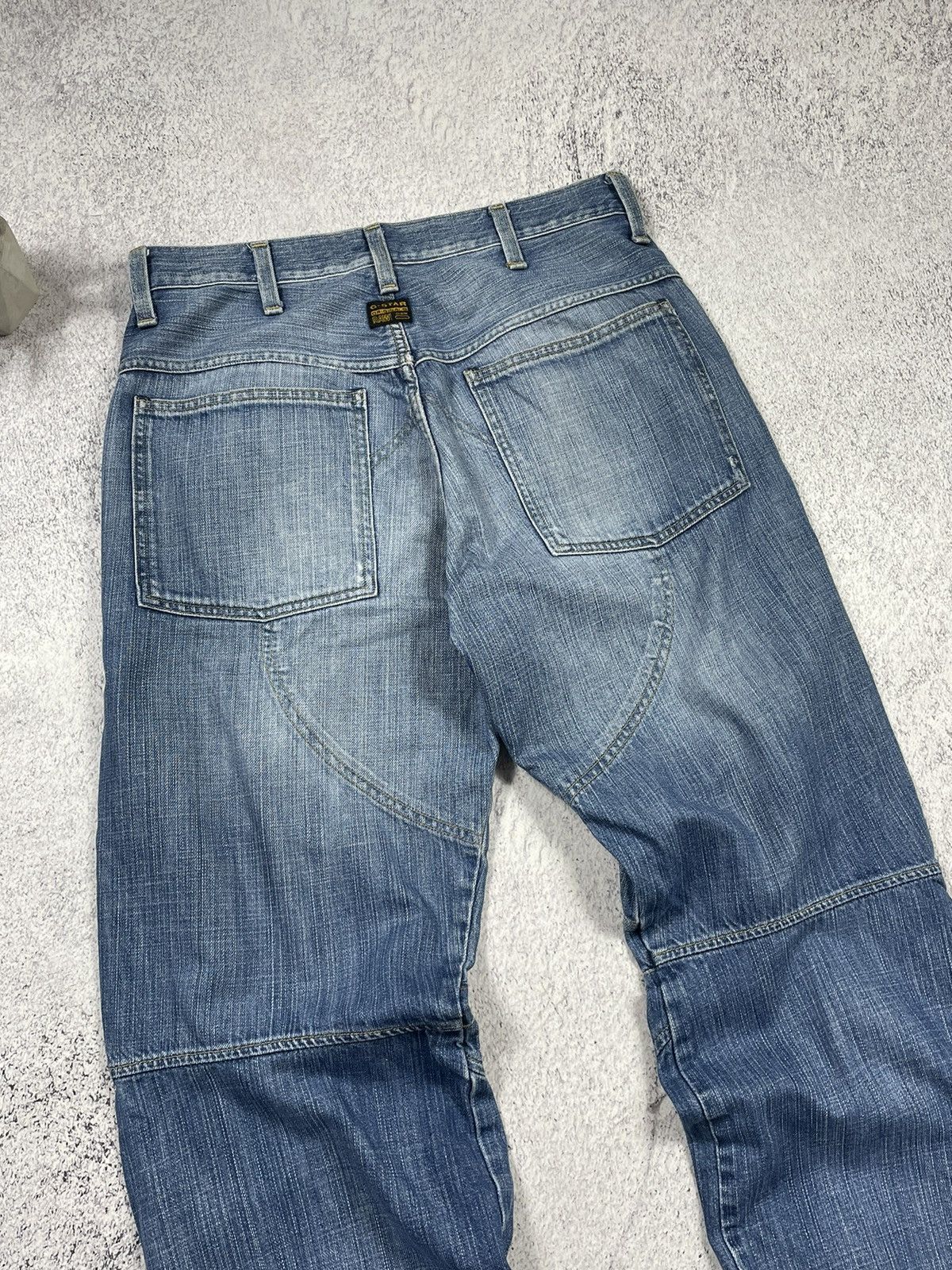 G-Star × Vintage Vintage G-Star Raw Faded Denim Jeans Size US 32 / EU 48 - 4 Thumbnail