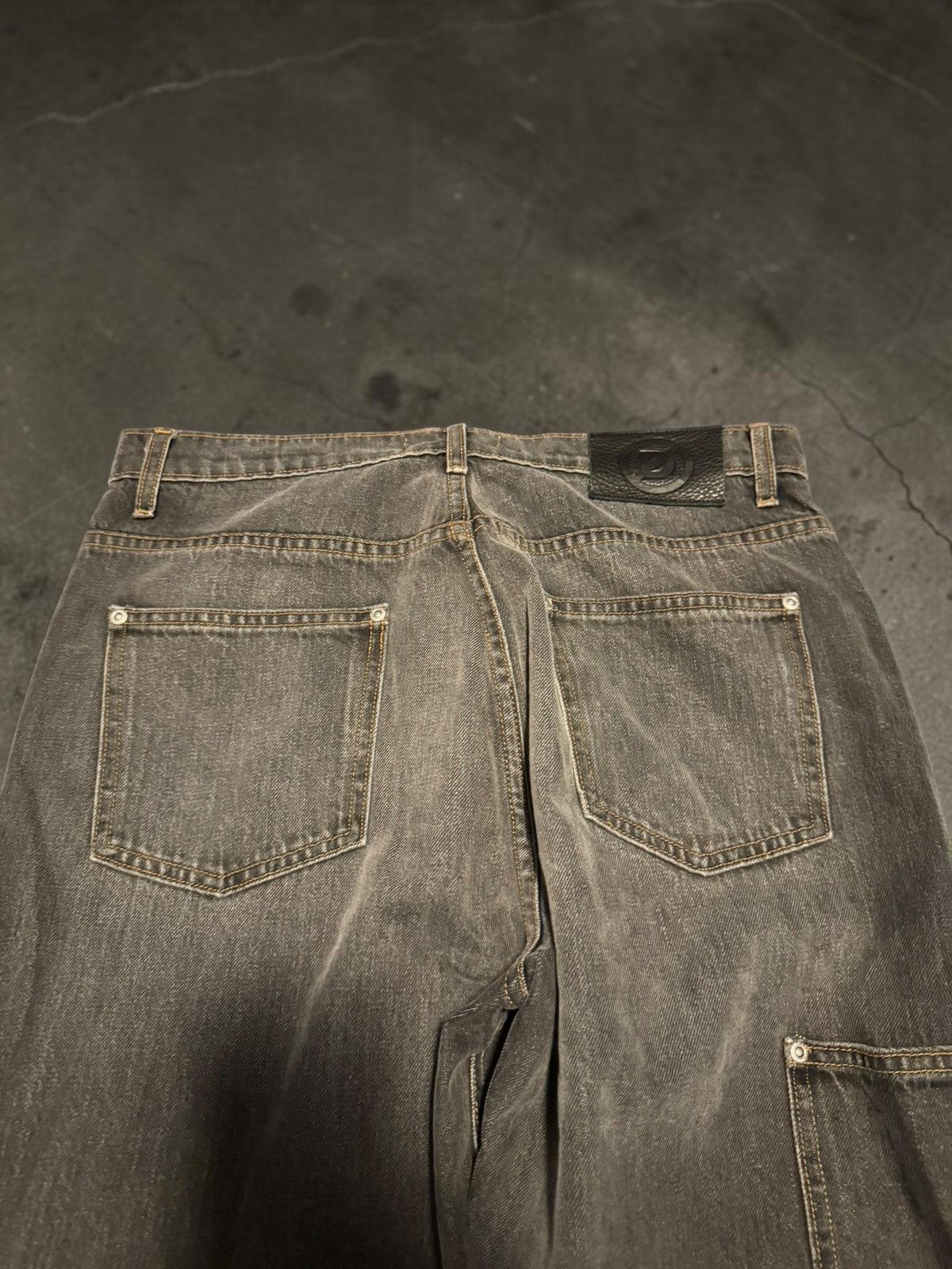 Other Discontd Black Wide Jeans Size US 32 / EU 48 - 6 Thumbnail