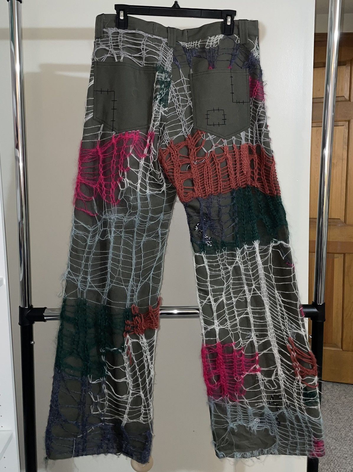 Kentucky Boy Tyler Kentucky Boy Tyler Signature Cut Pants Knit Mohair Overlay Size US 34 / EU 50 - 2 Thumbnail