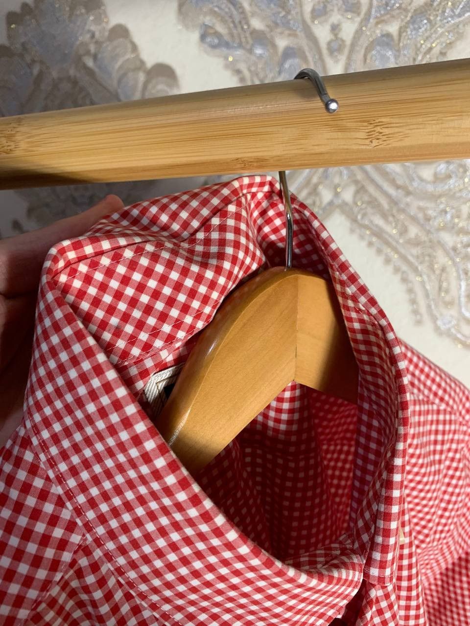 Barbour × Vintage VERY RARE BARBOUR OXFORD LEONARD SHIRT ENGLAND STYLE Y2K 90s Size US L / EU 52-54 / 3 - 5 Thumbnail