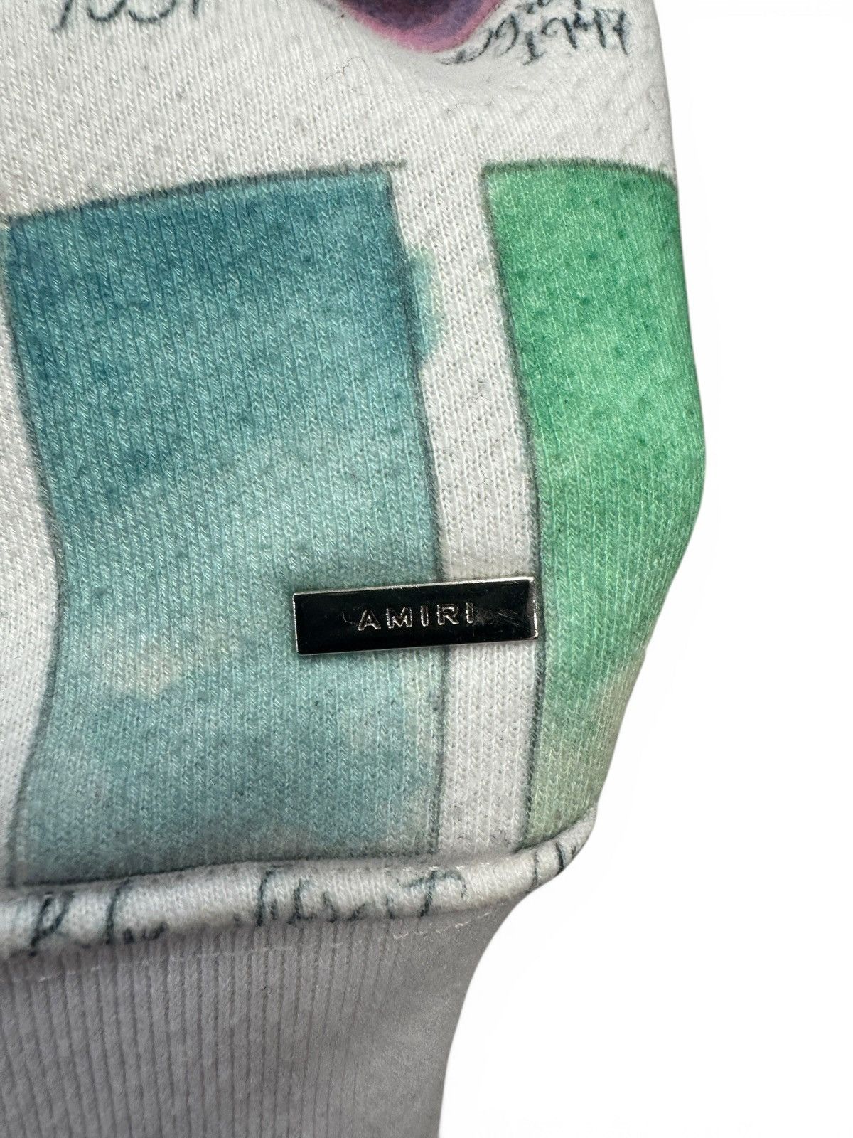 Amiri Amiri White Watercolor Hoodie Size US XS / EU 42 / 0 - 5 Thumbnail