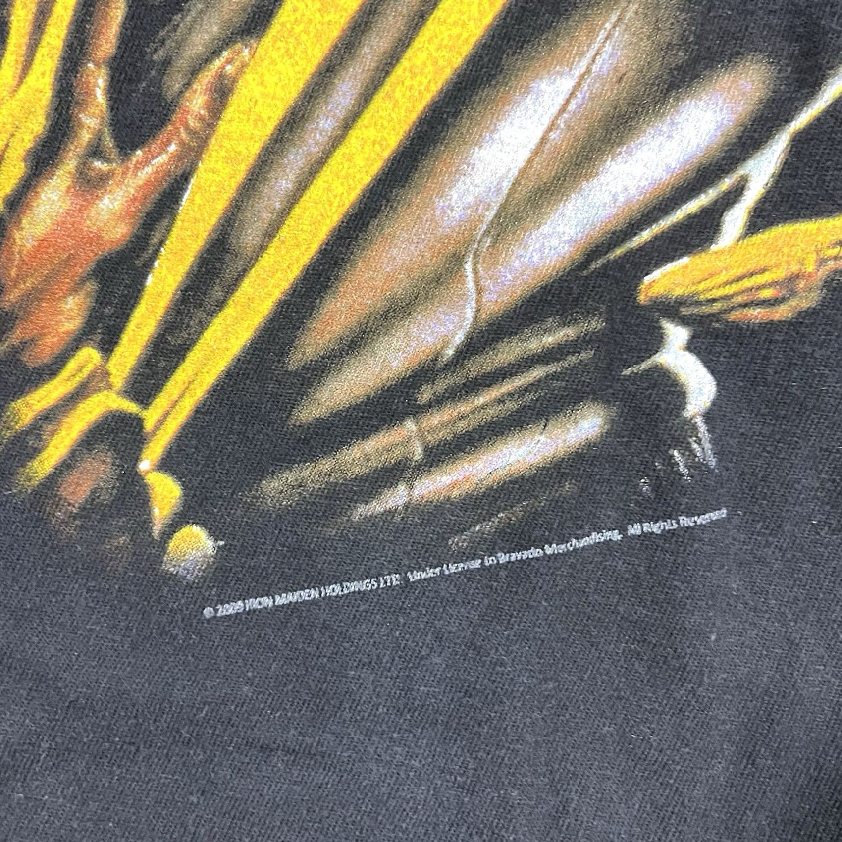Vintage VINTAGE Iron Maiden Killers T-shirt Mens L Black 100% Cotton Graphic Tee Eddie Shirt Size US L / EU 52-54 / 3 - 3 Thumbnail