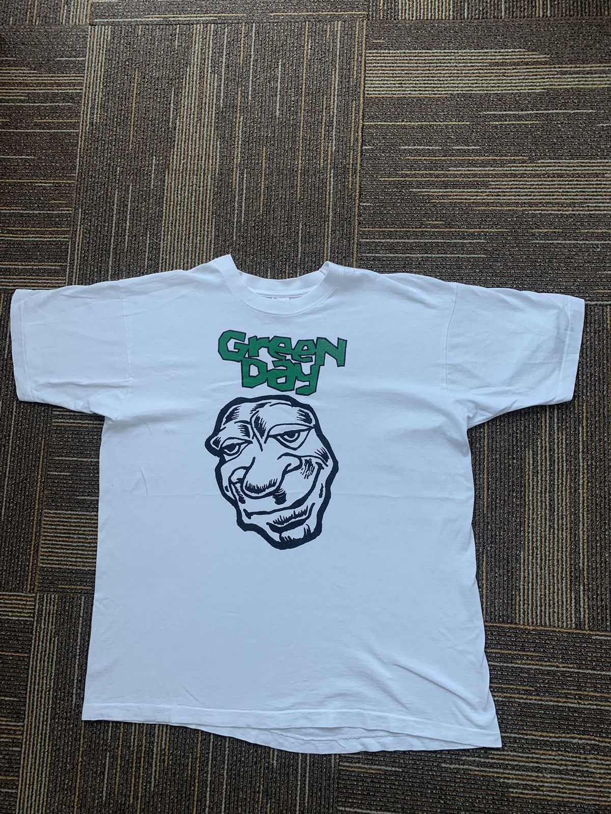 Band Tees × Vintage VTG GREEN DAY 90s TOUR BAND NIRVANA BLINK RAPTEES Size US XL / EU 56 / 4 - 1 Thumbnail